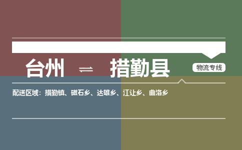 臺(tái)州到措勤縣物流專線