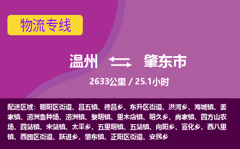 溫州到肇東市物流專(zhuān)線(xiàn)