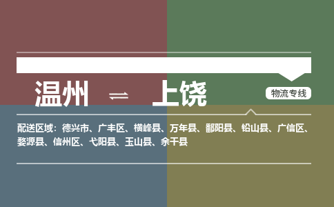 溫州到上饒廣信區(qū)物流專線