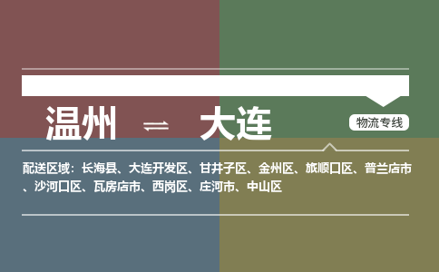 溫州到大連開發(fā)區(qū)物流專線